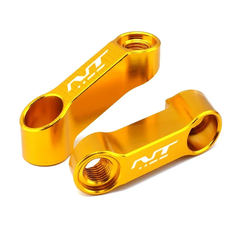 دراجة نارية مرايا الرؤية الخلفية تمديد الناهض تمديد محول مرآة موسع محولات الناهض لوازم لهوندا NT1100 NT 100 DTC