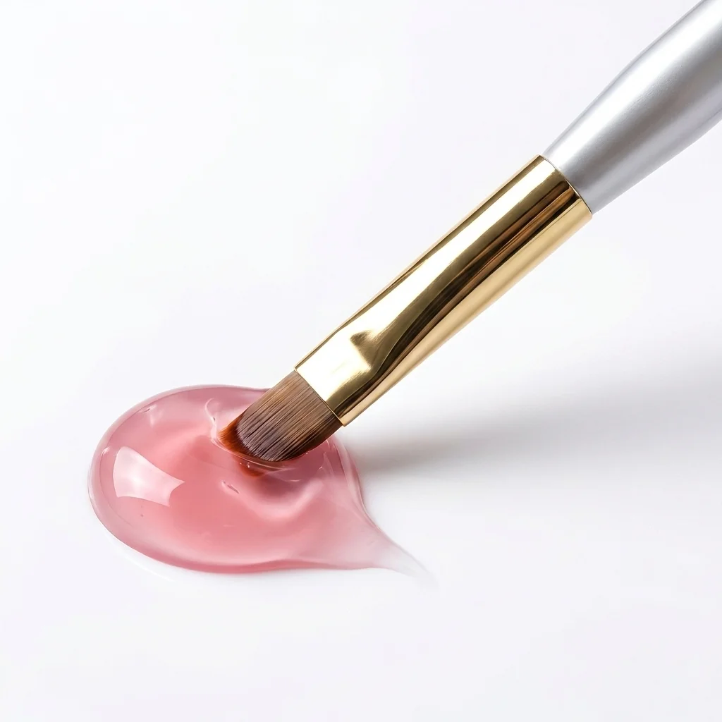 Professional Nail Art Brushes Set Half Moon Shape UV Gel Acrylic Painting Manicure Tool DIY Nail Pen 1/2PCS