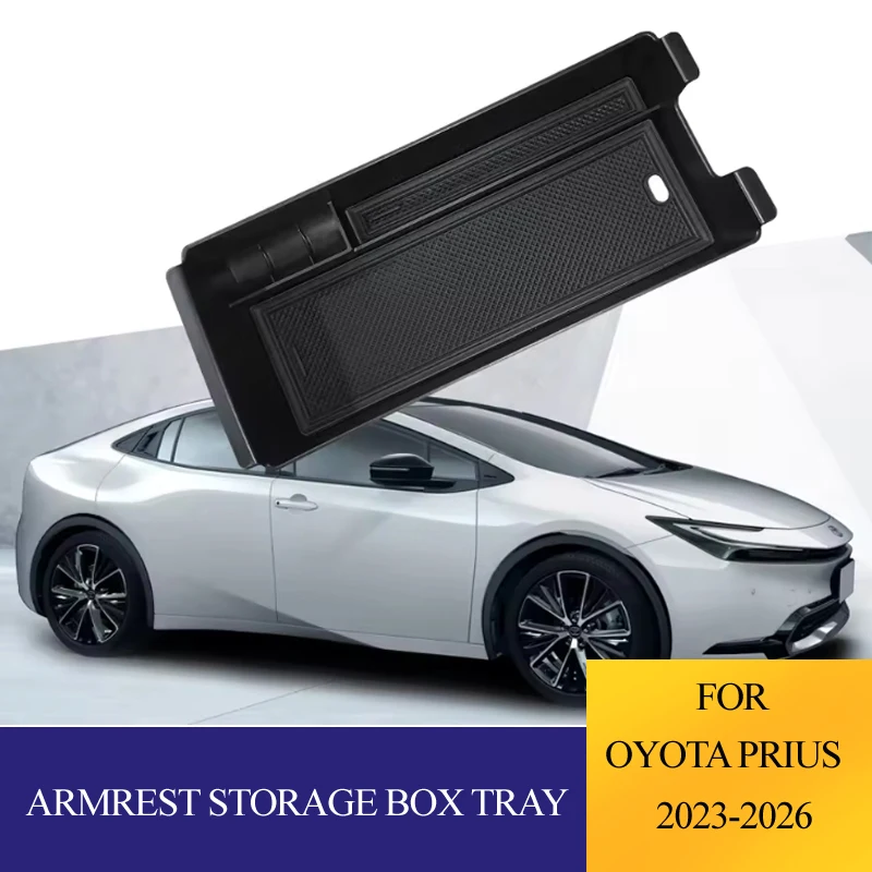 Caja de Almacenamiento para Apoyabrazos Central ABS para Toyota Prius 2023 2024 2025 2026, Organizador para Consola Central de Auto, Accesorios