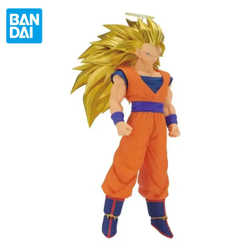 

Фигурка Bandai Dragon Ball Z для мальчиков и девочек, аниме фигурка крови саияны, Сон Гоку, подарок на день рождения, оригинал