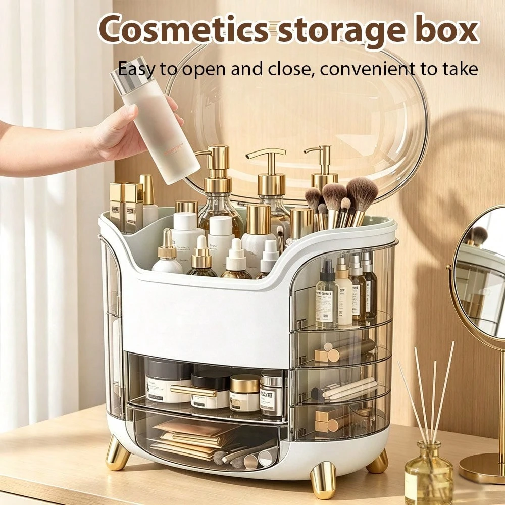 Makeup Storage Box with Lid &  - Beauty Makeup Box Set 评论和价格