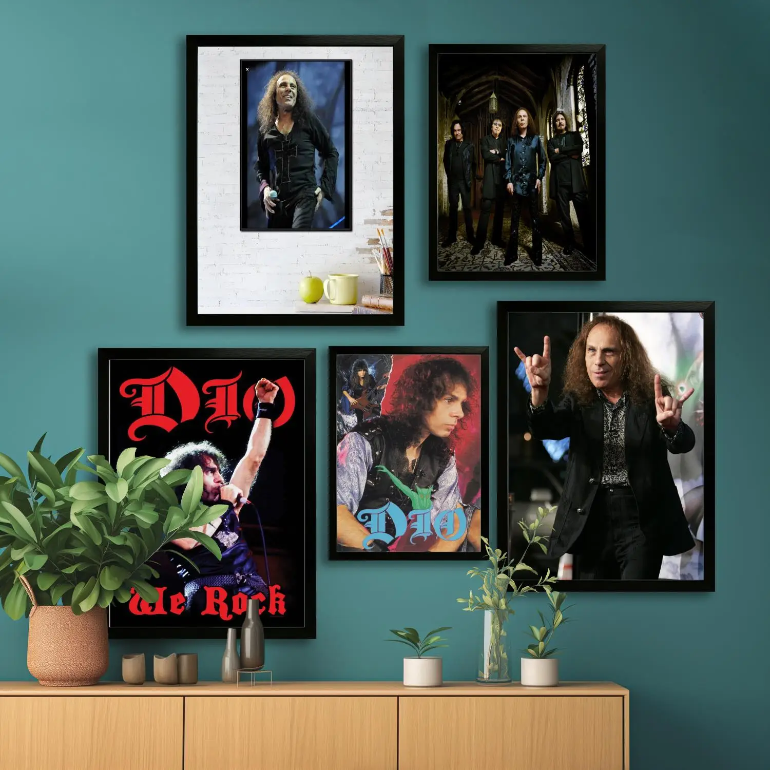 ronnie james dio Canvas Art Poster, Wall Art Picture Print, Modern Family Bedroom Decor Posters,Decorative painting