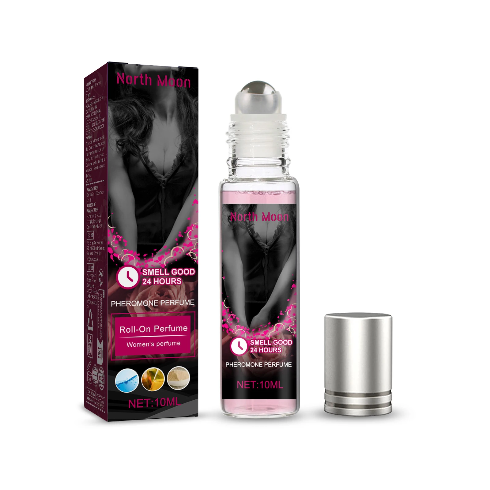 Pheromone Roll-On Perfume Pheromone Charm Release Perfume Male and Female Mood Perfume