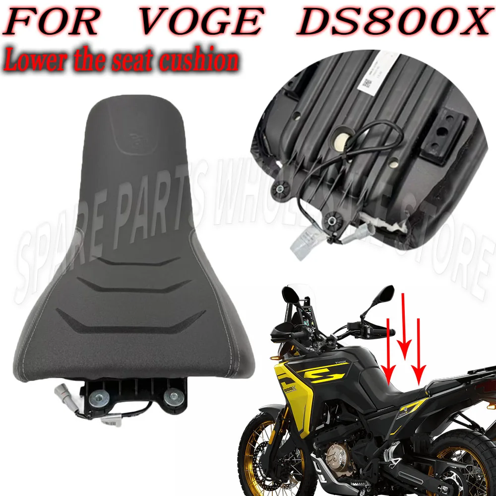 For VOGE DS800X DSX800 800DSX DS 800 X DSX 800 Comfort Ride Height Reduction Accessories 30mm Motorcycle Seat Lowering Pad