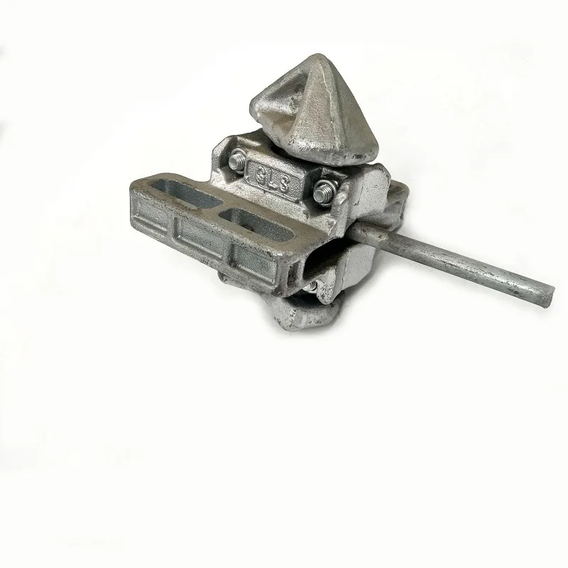 Forged steel ship container fastening lock lashing semi-automatic torsion lock intermediate torsion lock