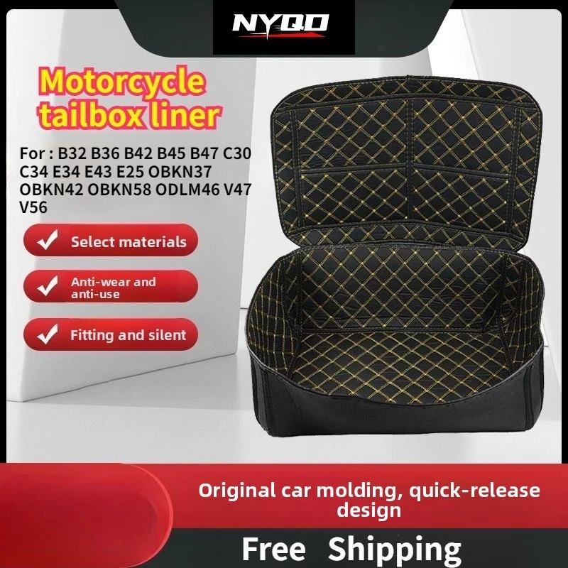 

Для B32/B36/B47/E43/V47/B45NM накладка хвостового ящика OBKN58/OBKN42/OBKN37 верхний чехол с подкладкой боковой коробки de moto Toolbox