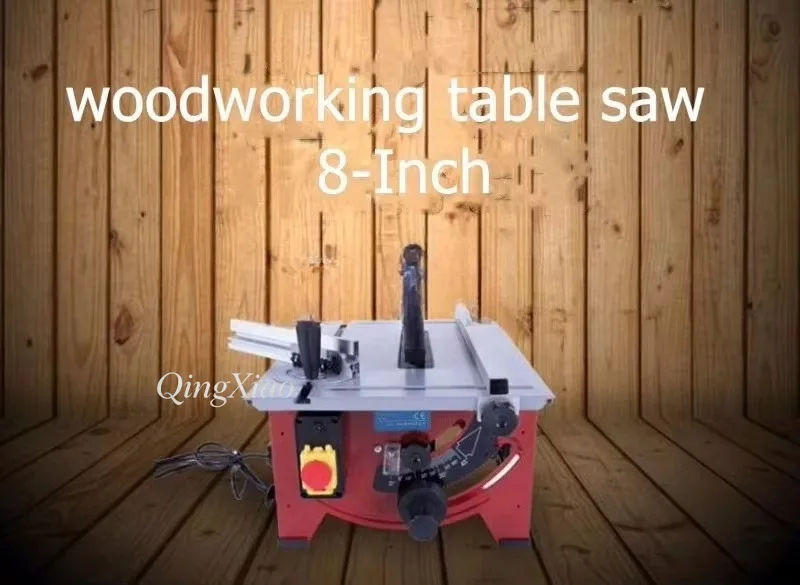 Compact Mini Bench Circular Saw Durable Sliding Multifunctional Cutter For Household Wood And Aluminum Profile Cutting