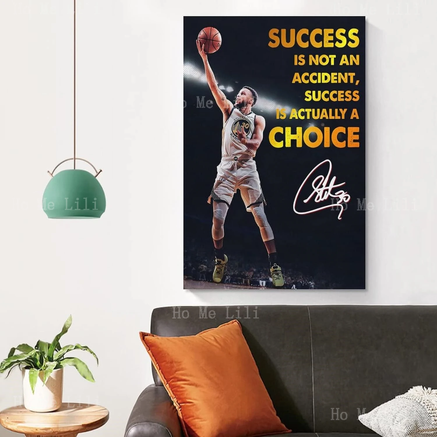 Stephen Curry Poster 2 Wall Art Canvas Print Poster Home Bathroom Bedroom Office Living Room Decor Canvas Poster