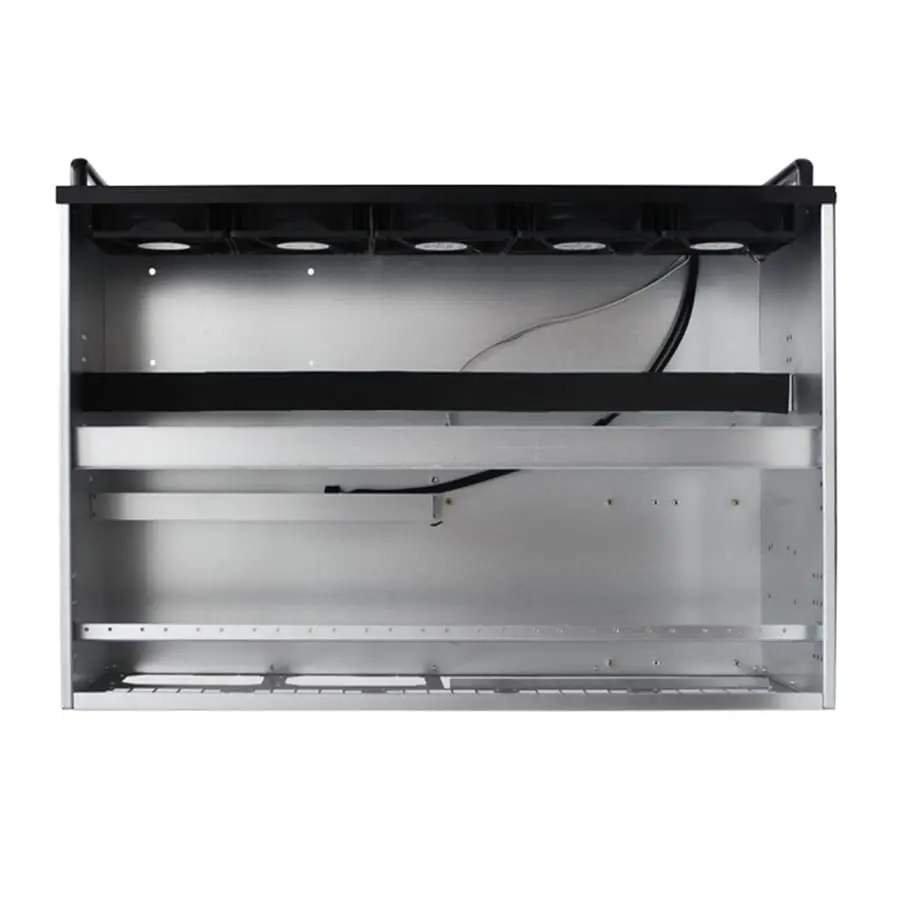 حامل حافظة خادم الإطار مع مروحة 5 قطع، لوحدة معالجة الرسومات ATX 12/13