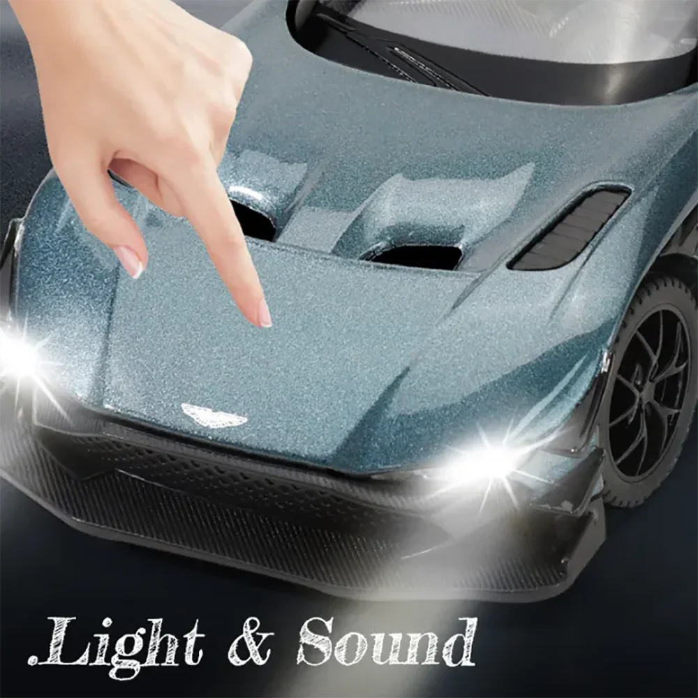 1:32 Scale Vulcan Model Sports Car Toy Alloy Die Cast Pull Back Models Cars Collection Vehicles Sound Light Kids Toys Gifts