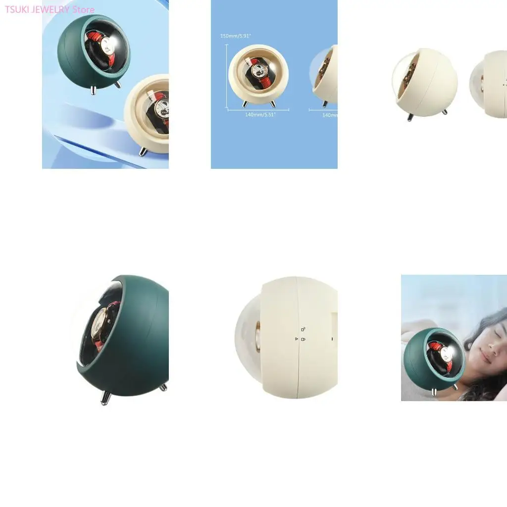 

62KE Single Automatic Self-Winding Mechanical Watches Box Dust Proof Watch Shaker Watch Turner Storage Plastic Case