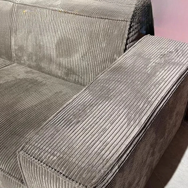 صف مستقيم ضغط أريكة 3 مقاعد صالة الحديثة الشمال أريكة استرخاء مصمم كرسي غرفة نوم الصالات أثاث غرفة المعيشة #3