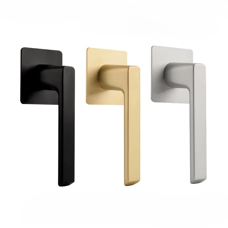 

Модная дверная ручка из алюминиевого сплава, фурнитура, дверная ручка без перфорации, многофункциональный самоклеящийся дверной руль, шкаф
