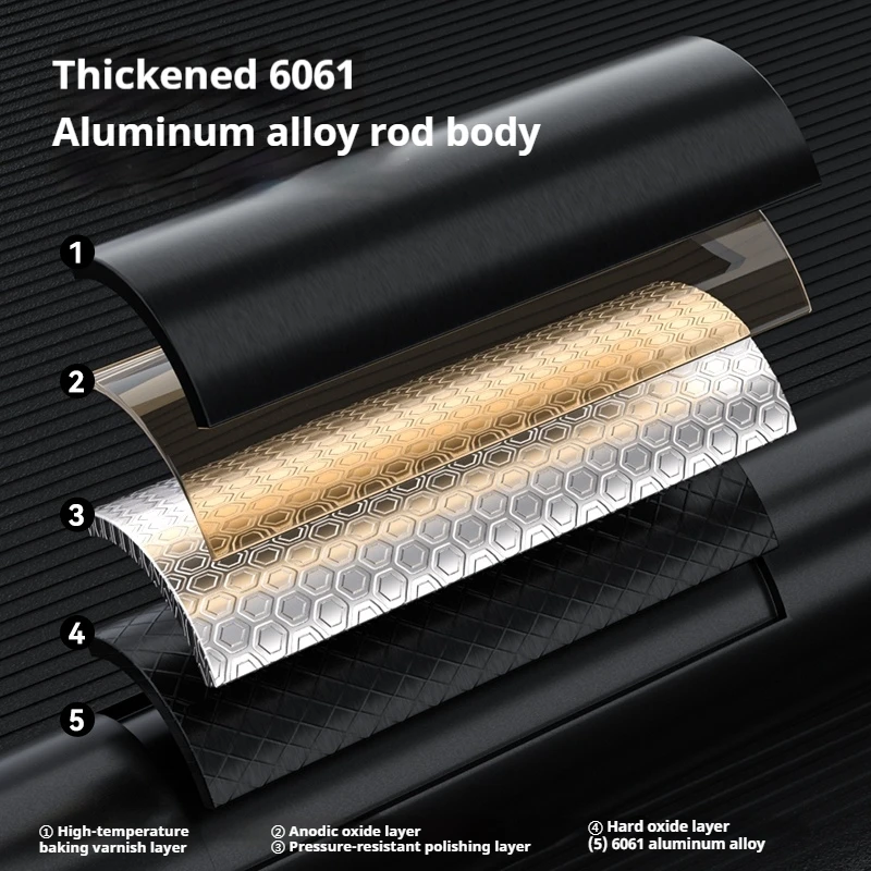 Naturehike BLACKDOG في الهواء الطلق عصا للمشي سبائك الألومنيوم خفيفة الوزن السفر أقطاب الرحلات 3-قسم تلسكوبي الكبار Alpenstock