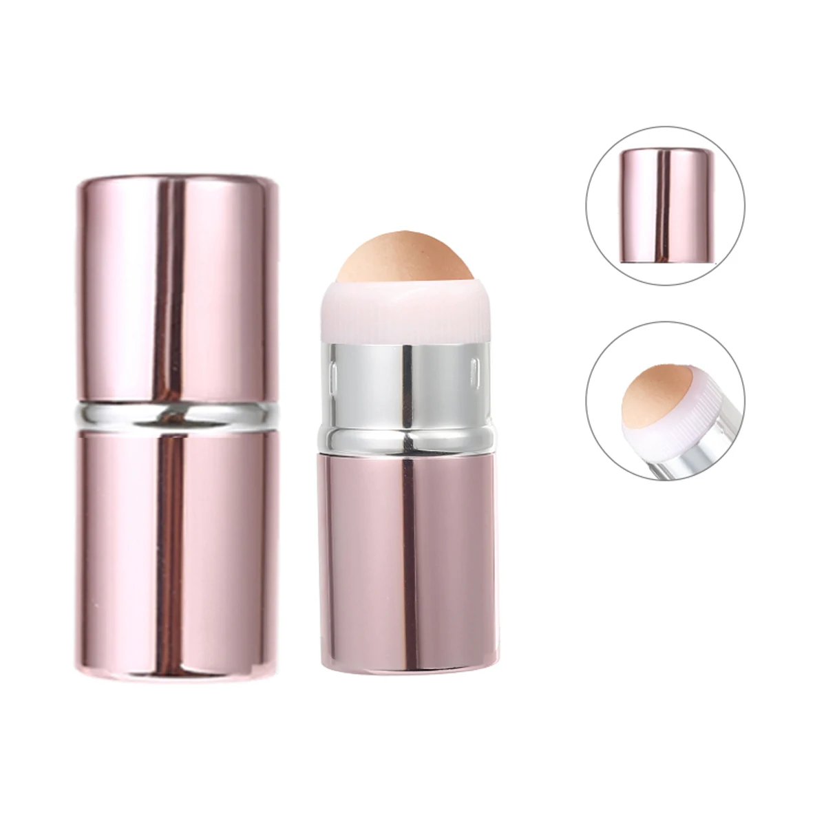 ลูกกลิ้งดูดซับความมันจากผิวหน้า ทำจากหินภูเขาไฟ 1 ชิ้น พกพาสะดวก ใช้งานได้จริง ถอดล้างทำความสะอาดได้