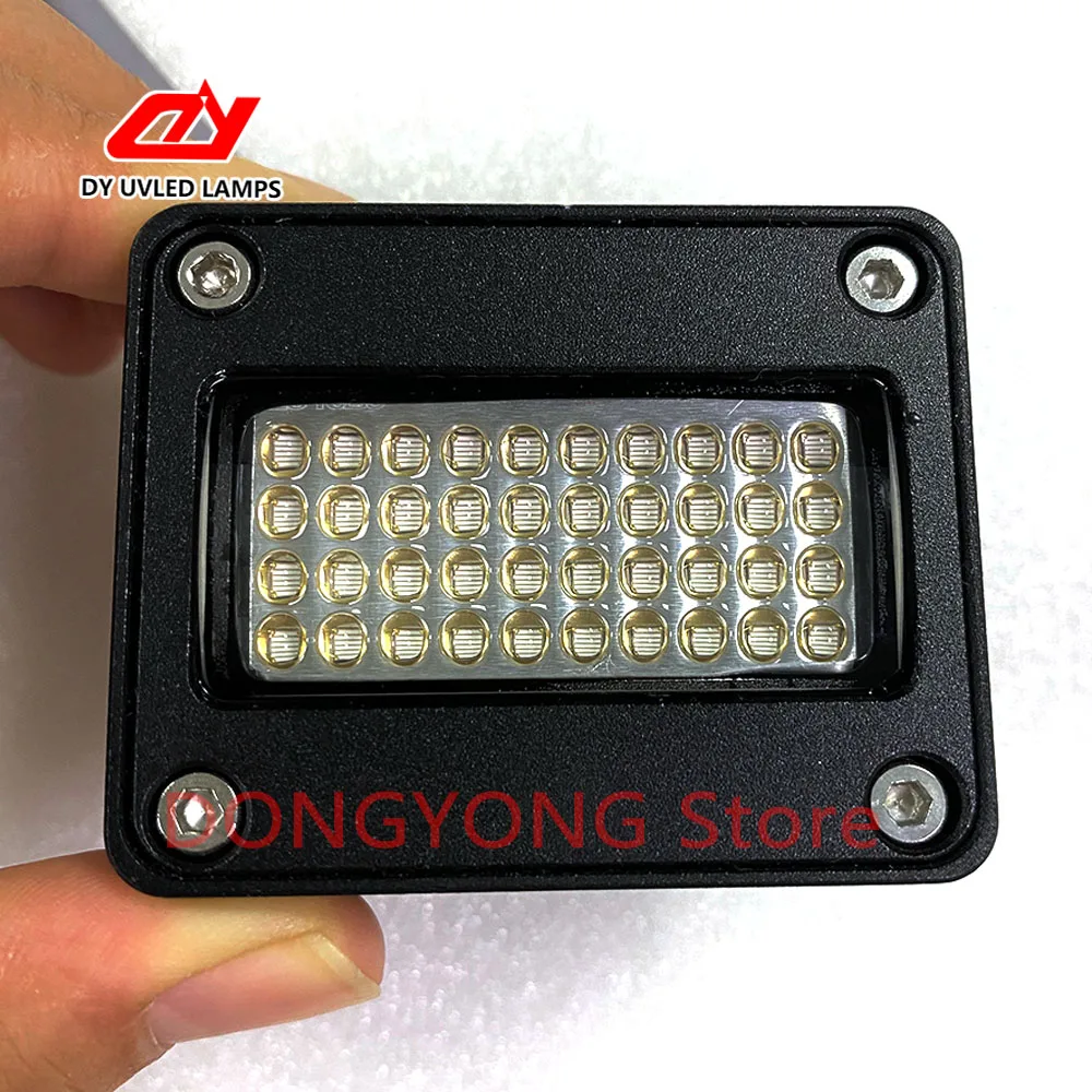 UV curing Lamp for industrial-grade inks TX800 xp600 UV LED curing lamp 100w 40*20mm LED curing lamp 395nm UV ink LED lights