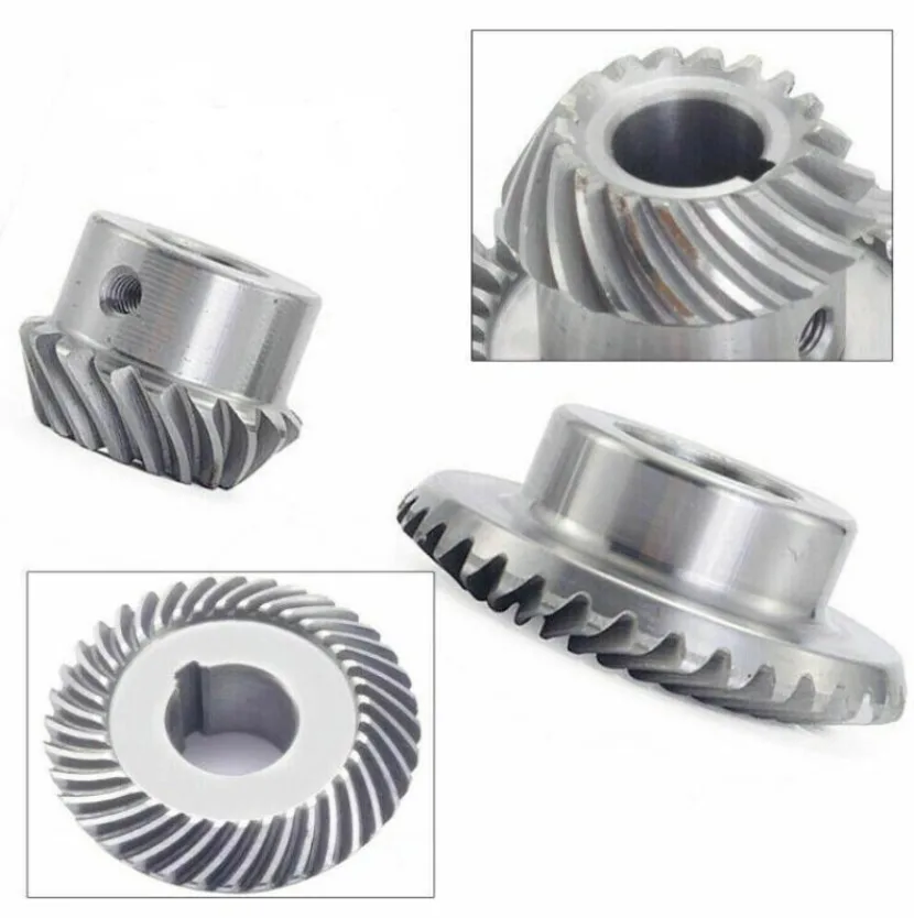Imagem -06 - Engrenagem Cônica Espiral para Fresar Máquinas de Elevação C77 Mais C96 Pcs por Conjunto