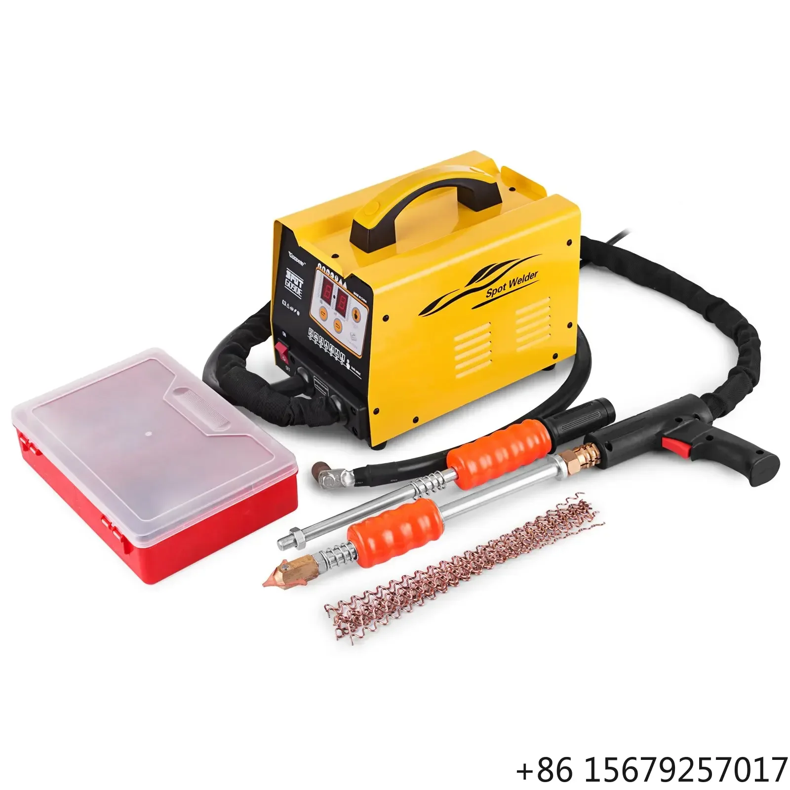 G90E Spot Dent Puller, 3000W Stud Dent Repair Kit, 7 Models Spot Welding Machine for Car Body Dent Repair