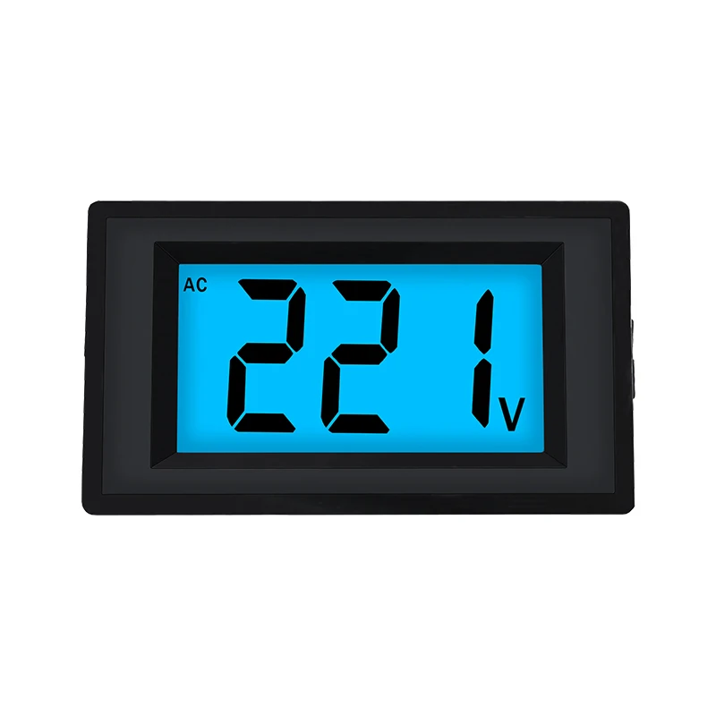 Single Phase AC80-500V Voltmeter Digital Display 220V380V Display Standard Digital Electric Meter LCD Electronic Type D85-20 120