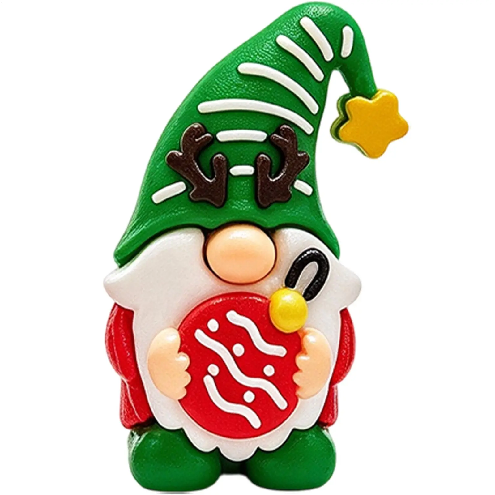 Tiny Gnomes 36 Pieces Christmas Tiny Dwarf Decors Small Gnomes For Home Desk Fireplace Mantel Windowsill Dining Table Bookshelf