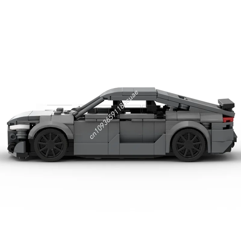 342 Uds. MOC Audi RS7 campeón de la ciudad supercarros modelo bloques de construcción juguetes creativos ladrillo DIY cumpleaños educación regalos de navidad
