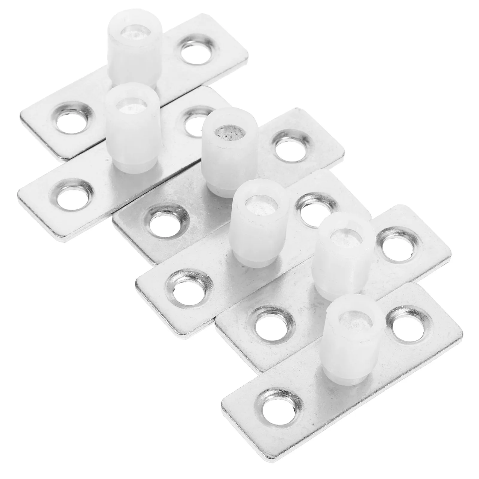 

6Pcs Sliding Closet Door Floor Guides Heavy Duty Barn Door Bottom Guide Smooth Quiet Sliding Track Hardware Floor Guide