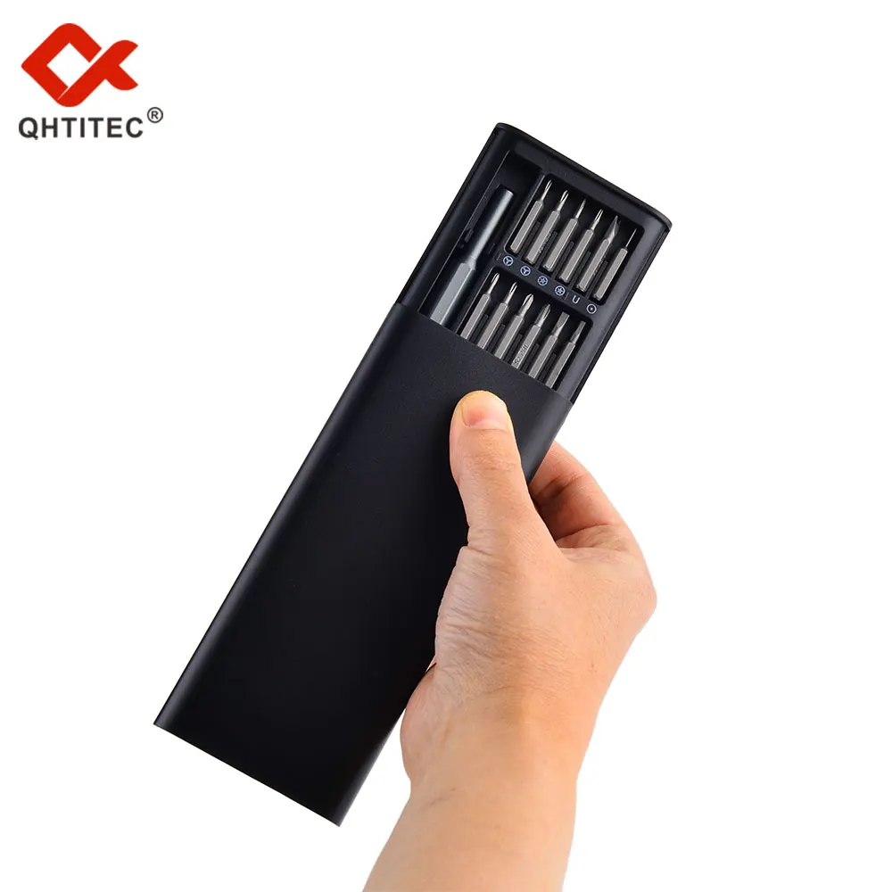 Qhtitec 6000 telt pen multimeter digitale automatische multi-tester true rms 118a 118b driefasige sequencing ncv reparatie tool set