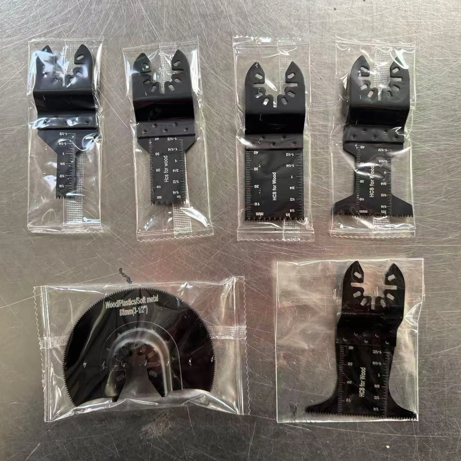 6/9pcs Bi-metal Oscillating Tool Multi-function tool saw blades for wood/metal/plastic/tail cutting