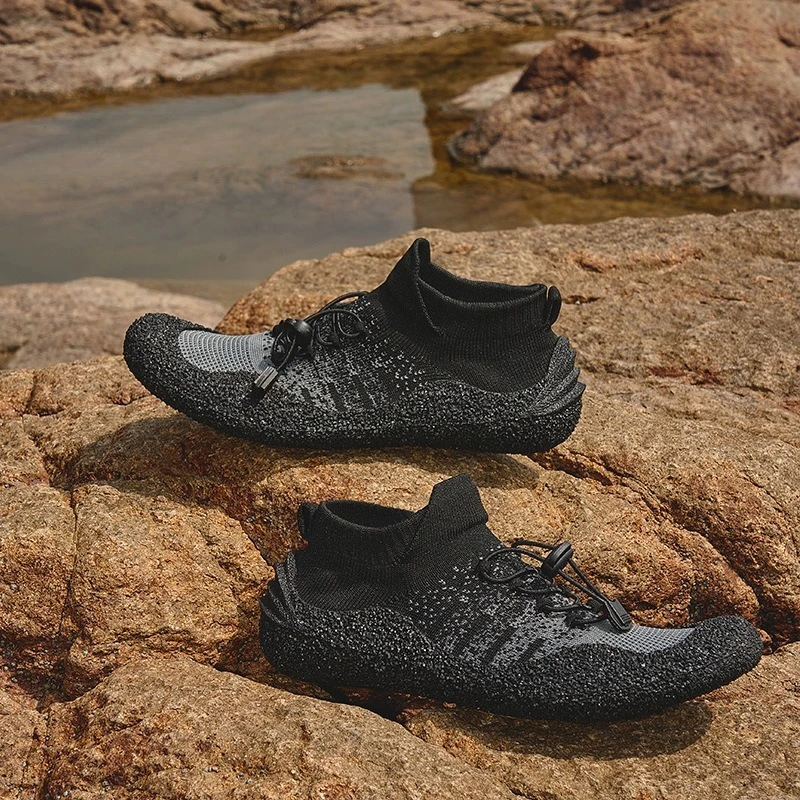 多機能川トレースシューズアンチスリップラバーカジュアルローカット通気性ソフト男性と女性のアウトドアウォーターシューズ