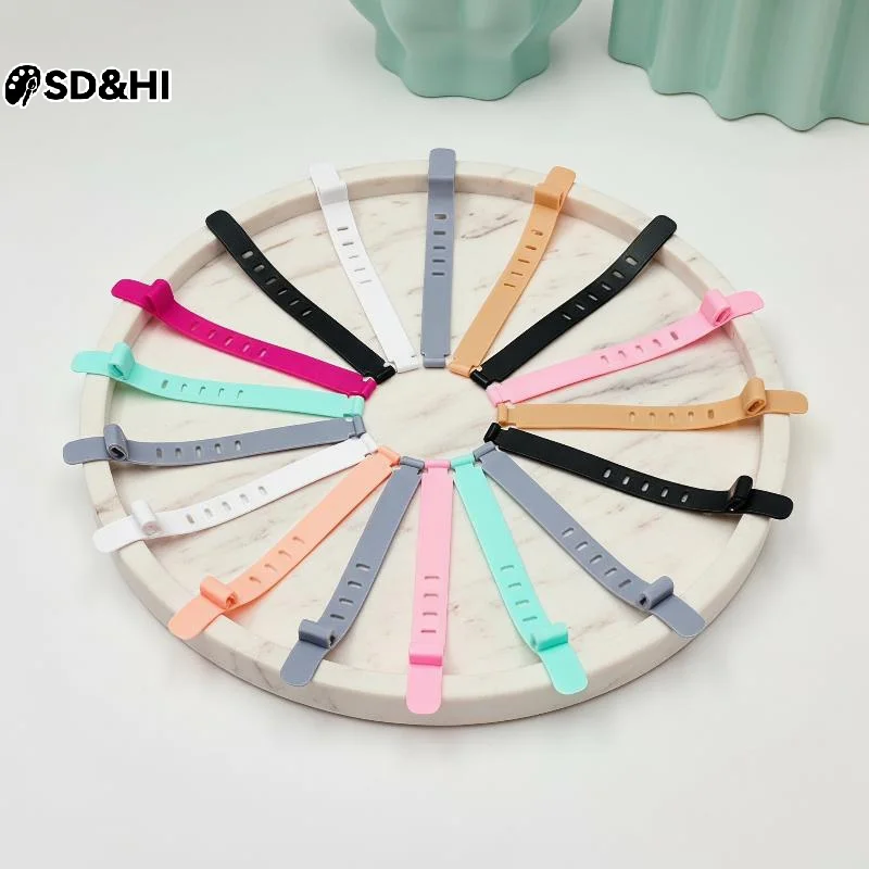10 Pcs TPR Reusable Adjustable Multiple Colors For Organizing Cords Headphones Home Office Travel