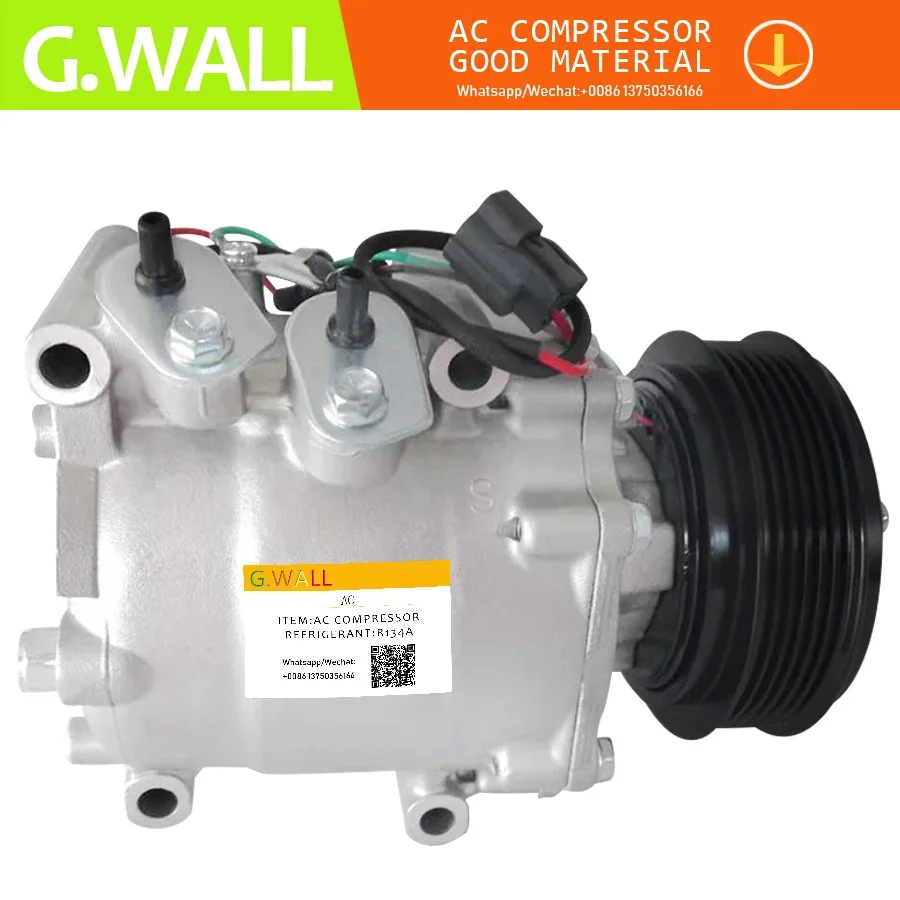 Car New Auto AC Compressor For Honda FR-V BE 1.7 2004 -2009 38810-RJH-006 38810RJH006 105mm 4PK