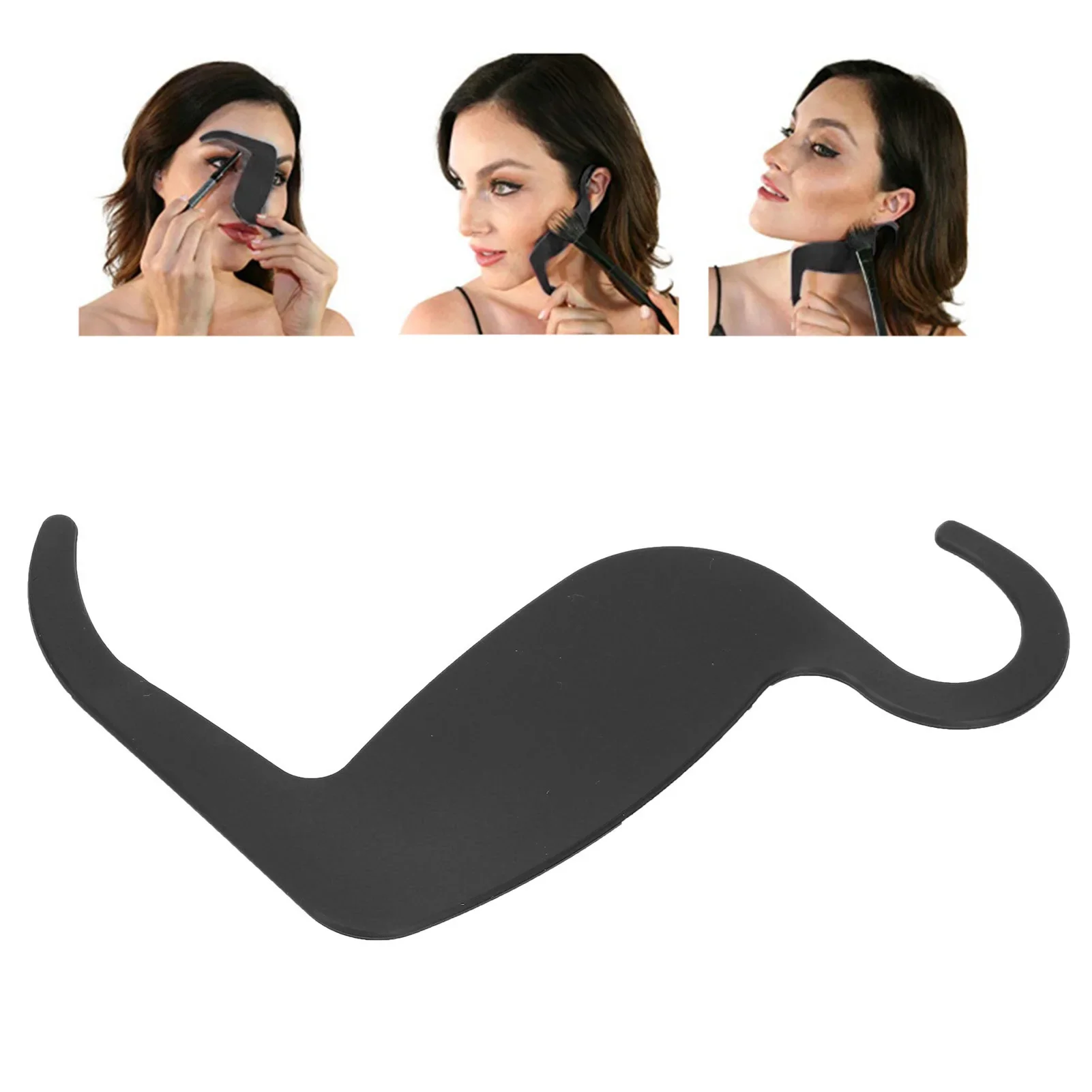 Face MakeUp Stencils Nose Eyebrow Cheekbone Contour Stencils For Various Face Shapes