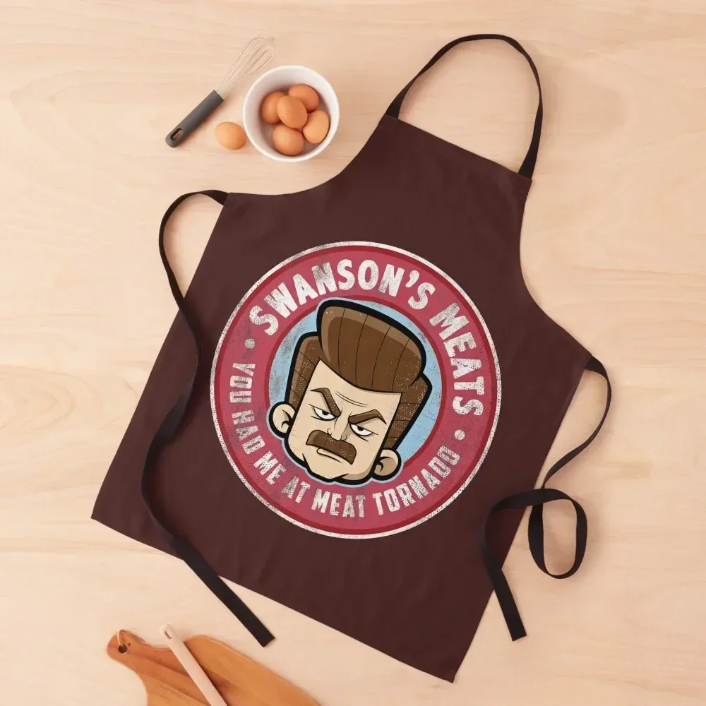 

Swanson's Meats Apron Customizable All For Kitchen And Home Apron