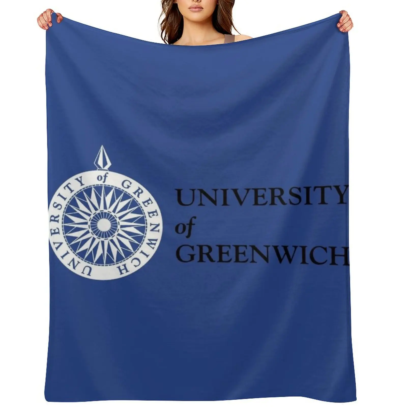 

university of greenwich Throw Blanket valentine gift ideas Bed Fashionable Retros Sofas Blankets