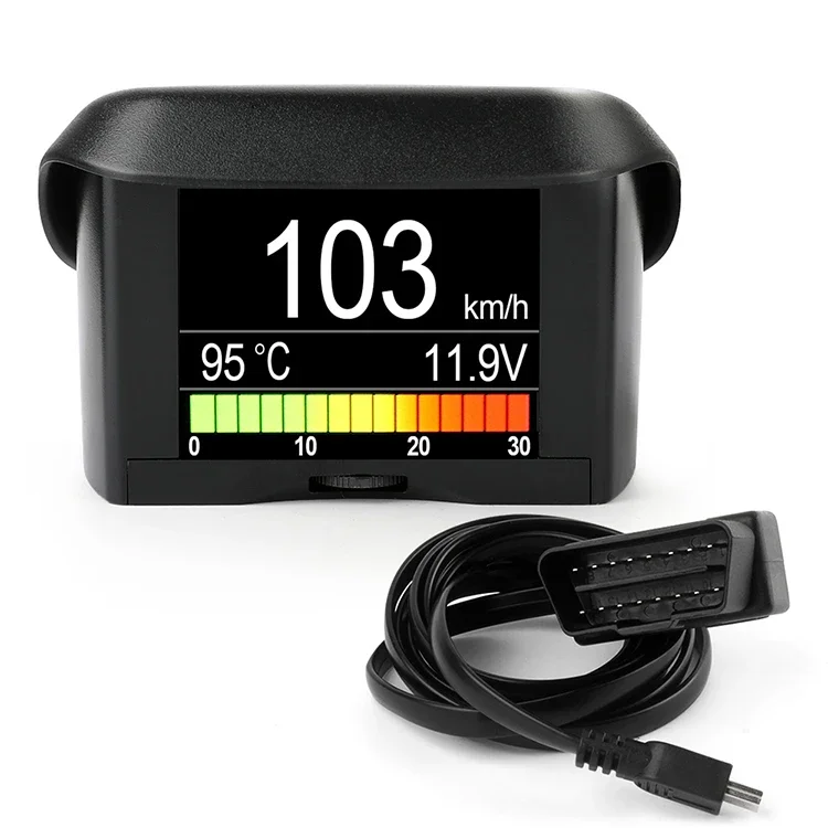 2025 Ancel A202 Car Head Up Display Engine Diagnostic Instrument Speed And Water Temperature Display Instrument