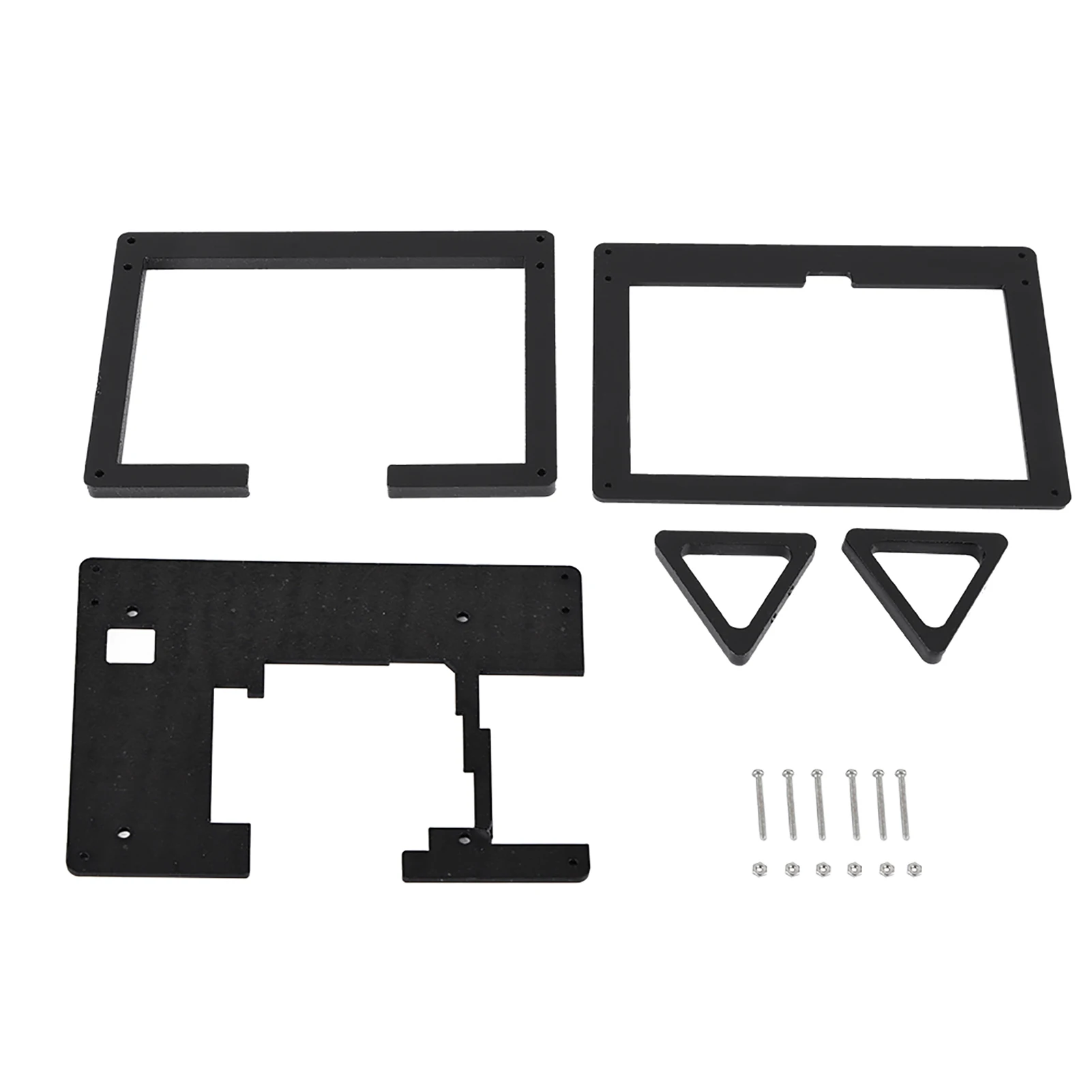 

5-дюймовый ЖК-дисплей с сенсорным экраном и акриловым корпусом-держателем, разрешение 800x480 для Pi 4/3/2/