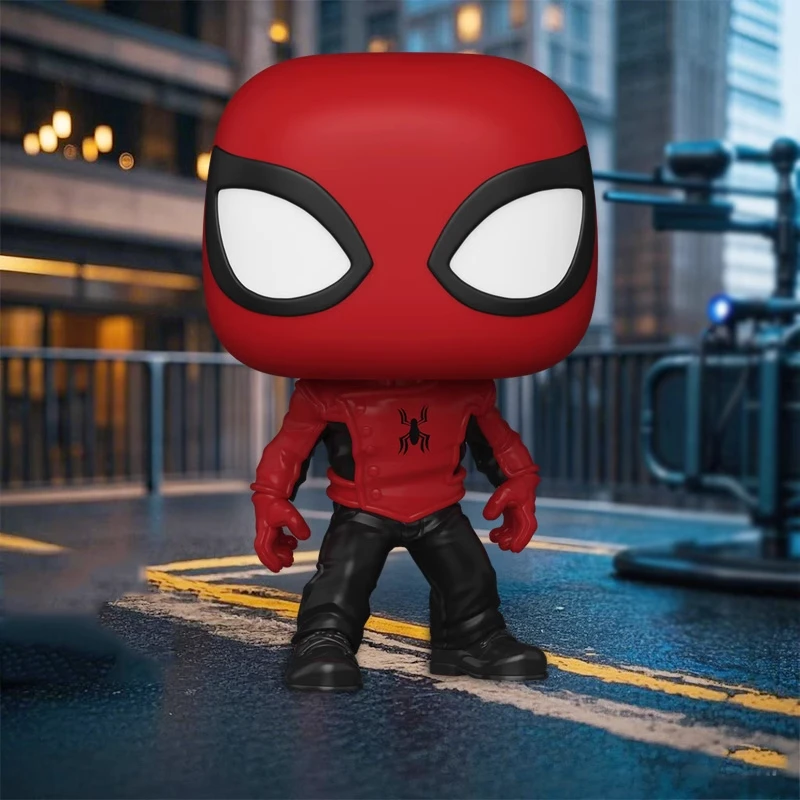 Genuine Edition FUNKO POP Marvel Hero Spider-Man: Miles Morales Anime Action Desktop Decoration Ornament Toys Collectible Model - Image 5