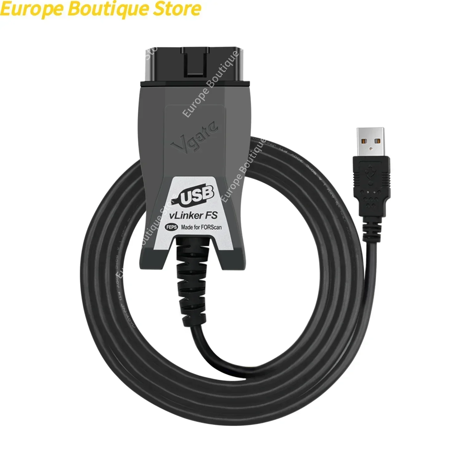 أفضل جودة بوابة VLinker FS ELM327 لفورد للمسح HS/MS-CAN ELM 327 Obd2 أدوات واجهة الماسح الضوئي التشخيصي للسيارة obdii