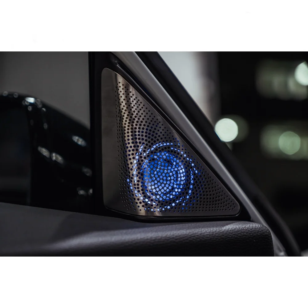 Car led light atmosphere light strip dynamic mold lamp interior ambient lighting For Honda accord 2018+Tweeter mezzanine cover