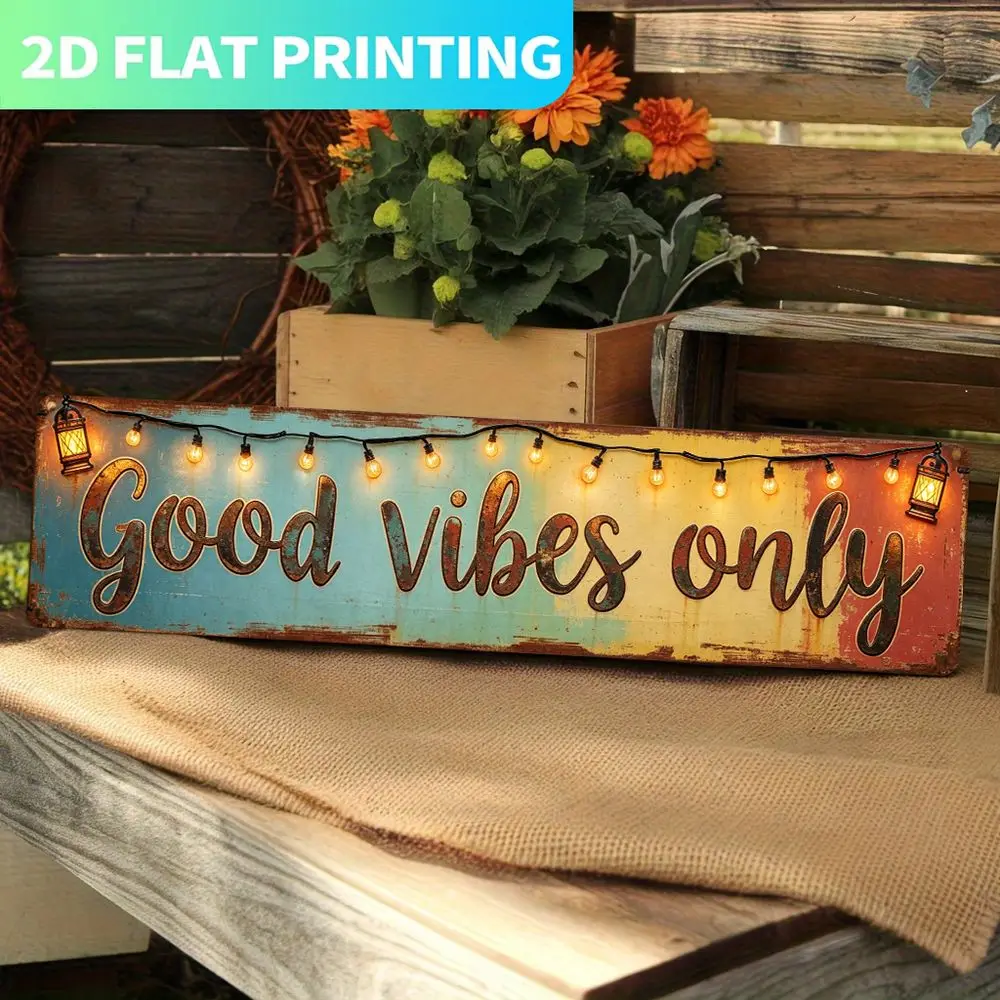 2D Flat, 1 Piece, Rustic Style 