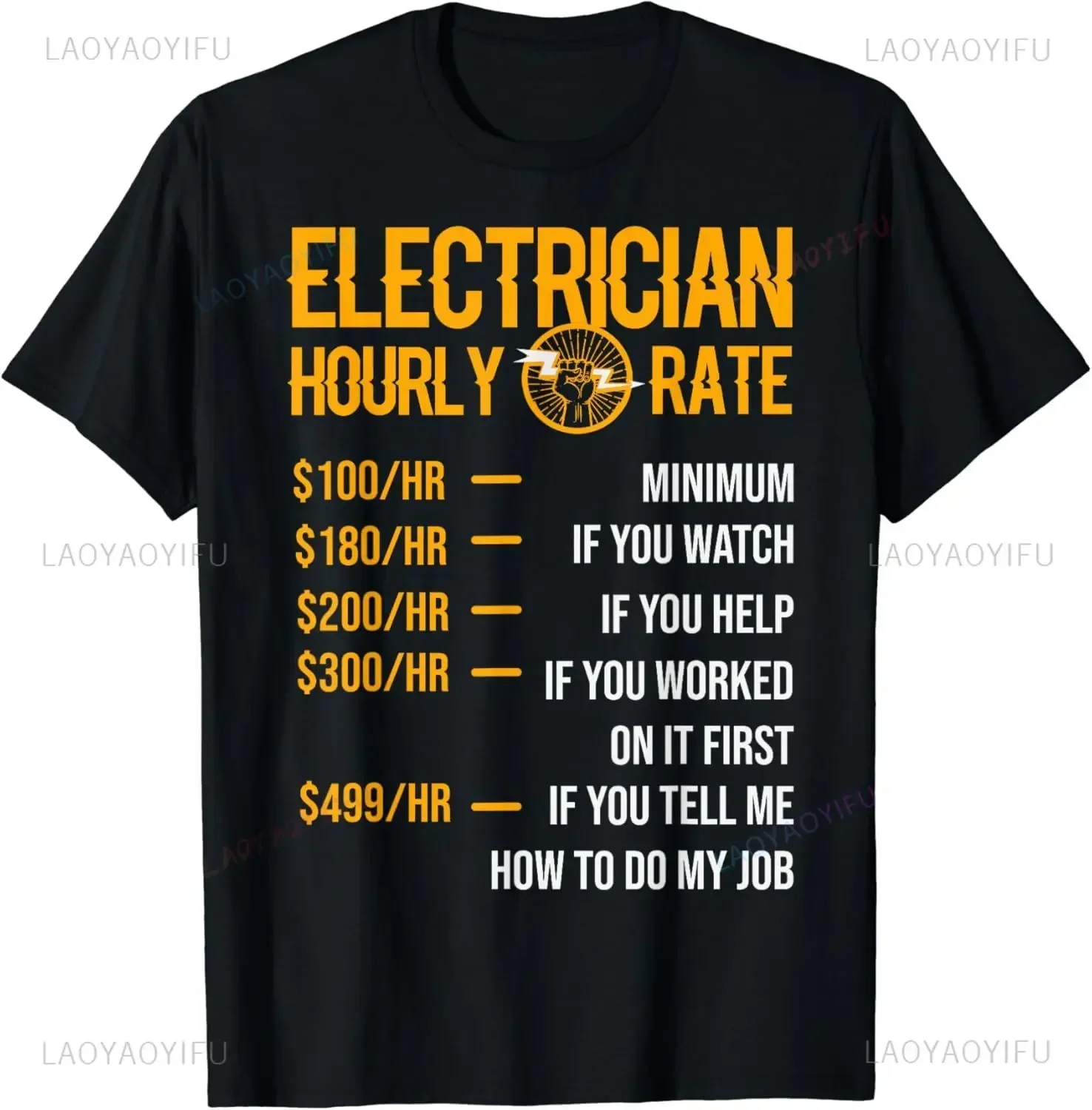 Funny Electrician You Can\'t Resist Me Electrical Engineer T-Shirt Streetwear Customized Discount Style Top T-shirts Men Clothing