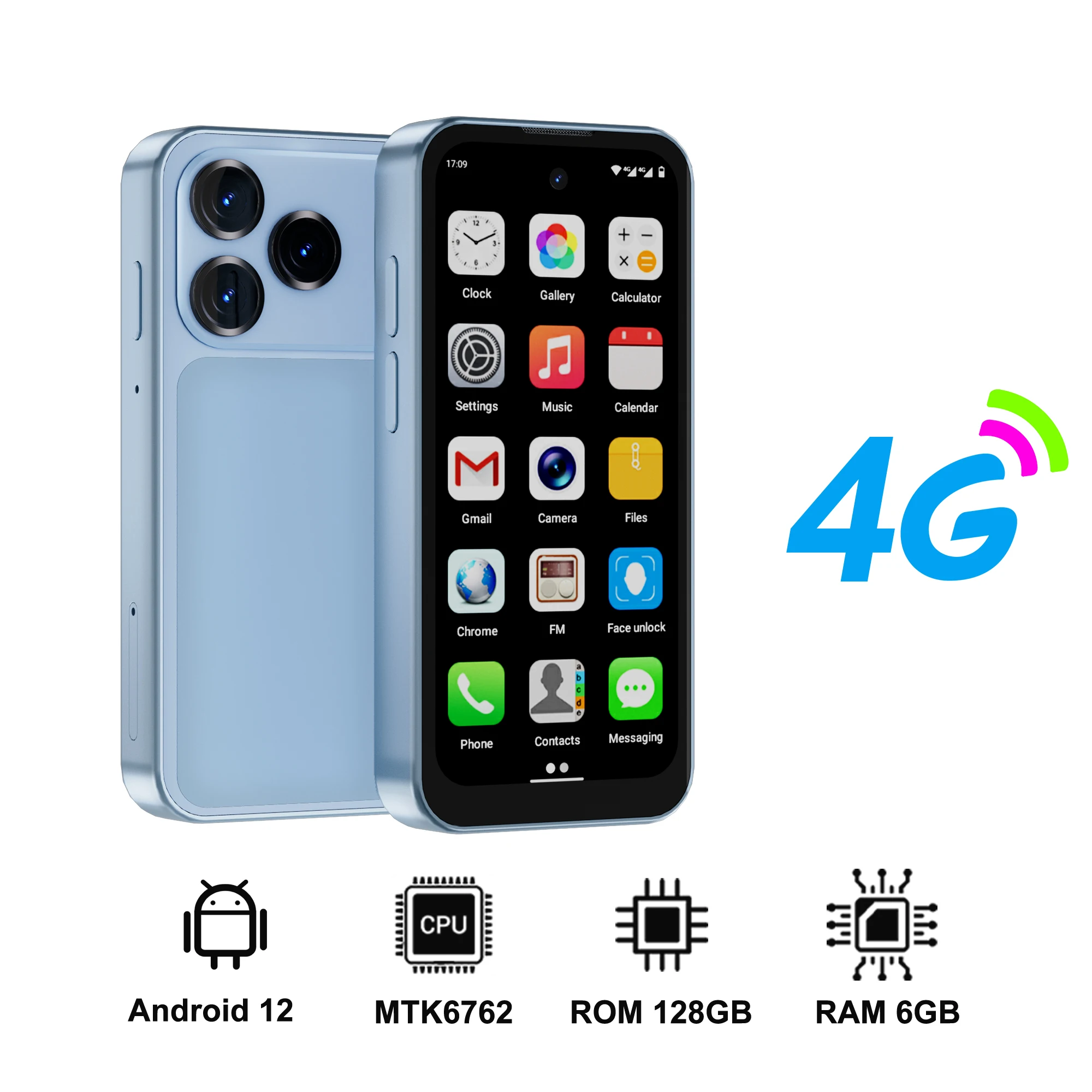 SERVO 19 Air Androidポケットスマートフォン 4G LTE 3.88インチ