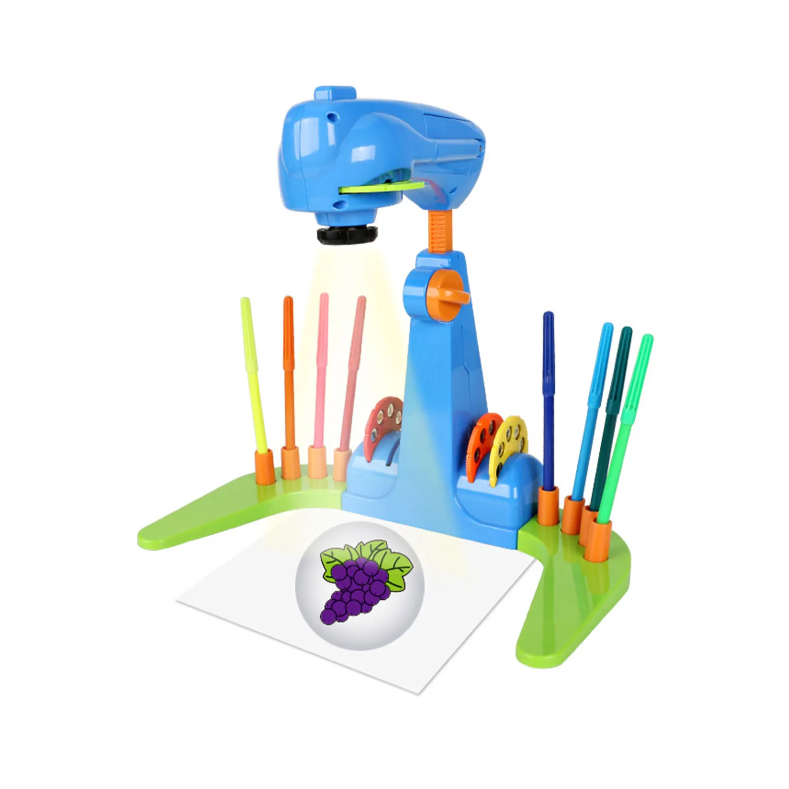 ABS Coltiva la creatività con il proiettore da disegno per bambini e la creazione di penne colorate che dipinge più facilmente