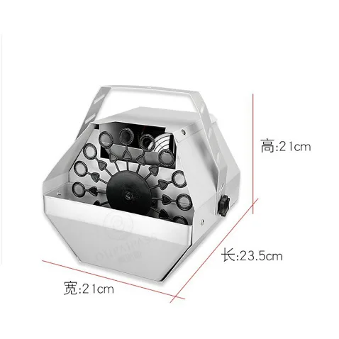 Remote control mini single wheel small bubble machine, factory direct sales