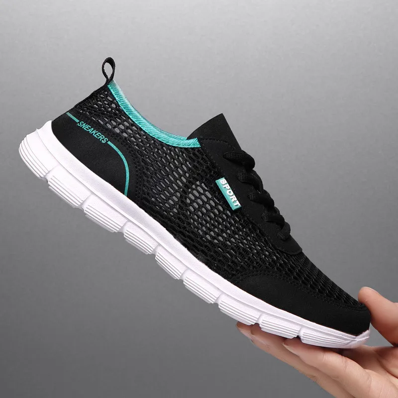 Men Casual Shoes Breathable Outdoor Mesh Light Sneakers Male Fashion Casual Shoes 2022 New Comfortable Casual Footwear Men Shoes