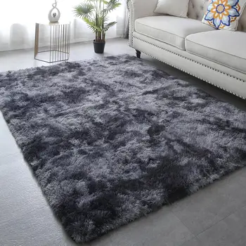 Soft Plush Gray Area Rug 2
