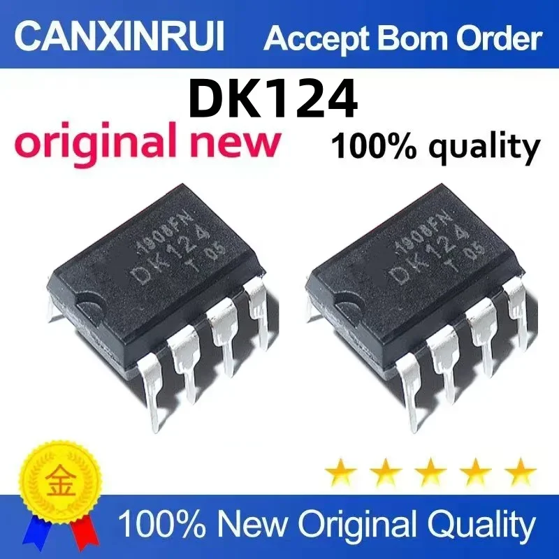 

(5-100 pieces) Brand new original DK124 DIP-8 DK124 spot chip IC