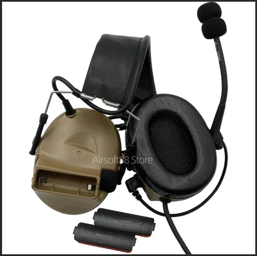 Taktisches Headset Comta II Military Airsoft Noise Reduction Pickup Gehörschutz Kopfhörer Elektronische Schießen Ohrenschützer