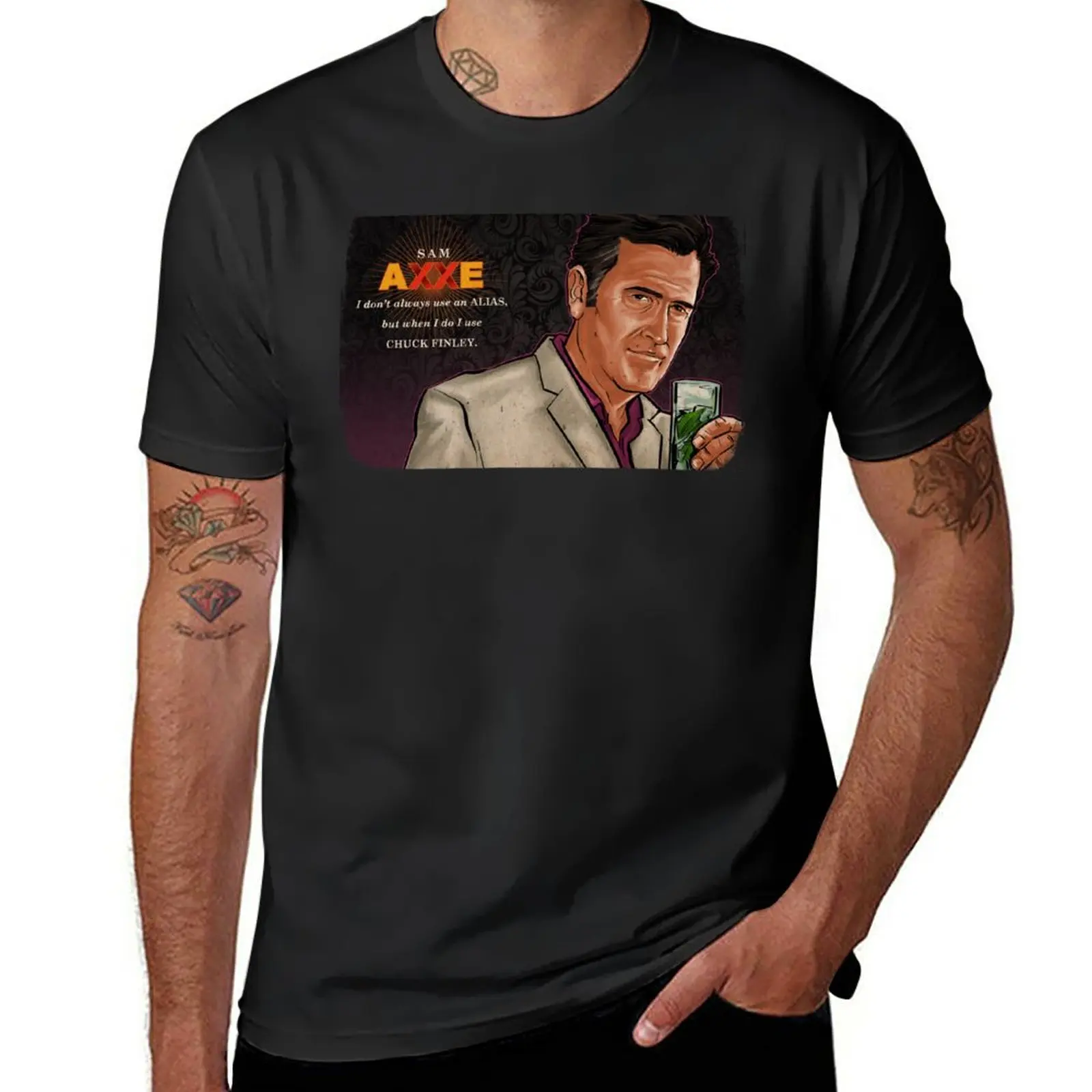 New Chuck Finley T-Shirt Blouse tees sweat shirts, men