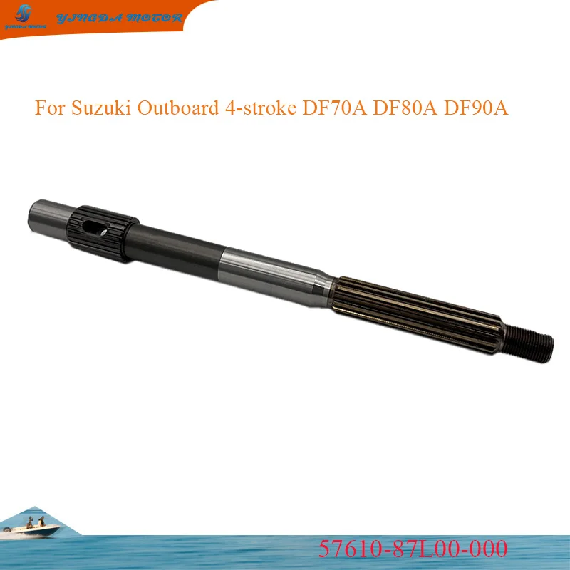 

57610-87L00 SHAFT,PROPELLER for Suzuki Outboard 4-stroke DF70A DF80A DF90A 57610-87L00 5761087L00 Boat accessories